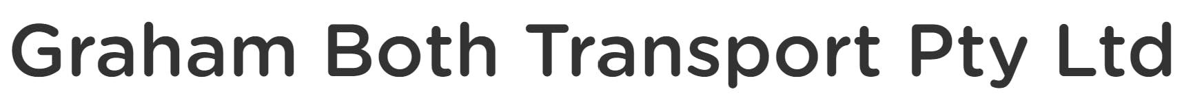 Logo of Graham Both Transport Pty Ltd