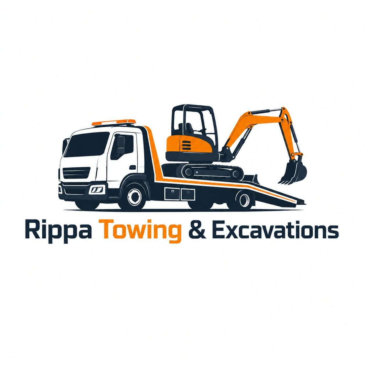 Logo of Rippa towing&excavations