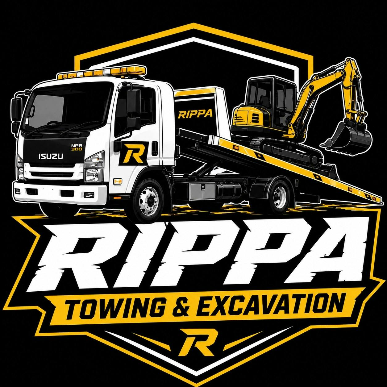 Logo of Rippa towing&excavations