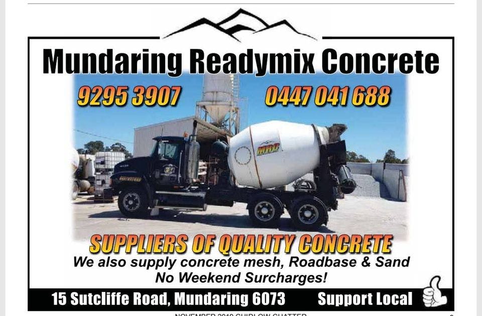 Logo of Mundaring Readymix Concrete