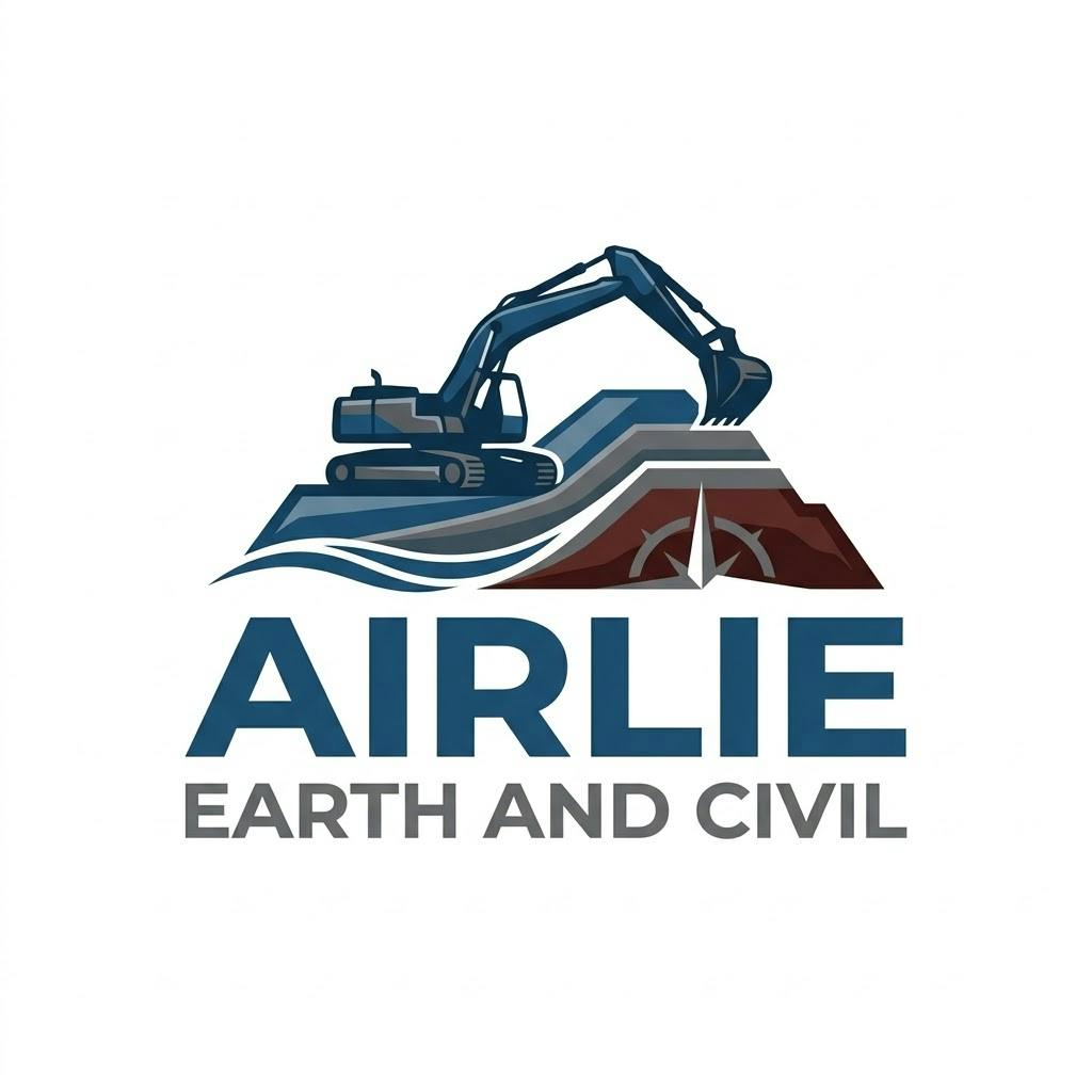 Logo of Airlie Earth and Civil