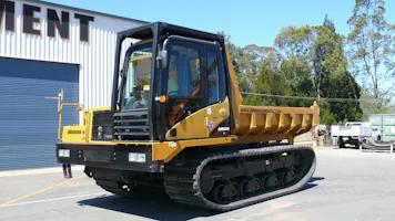 Track Mounted Dump Truck