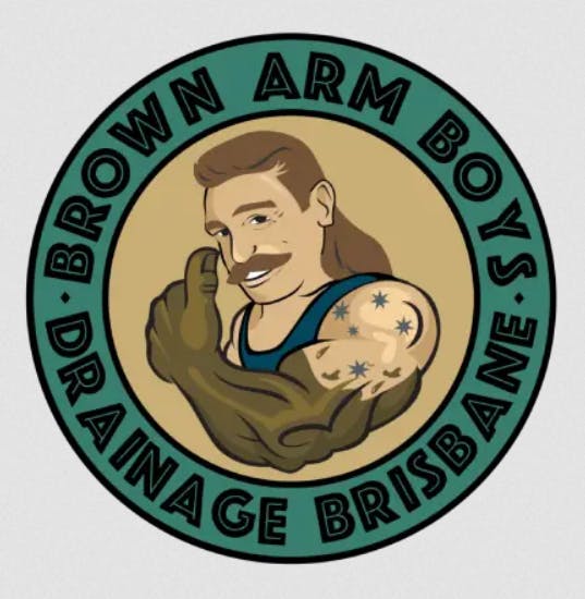 Logo of Brown Arm Boys Drainage Brisbane