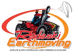 Logo of Radeski Earthmoving  Pty Ltd