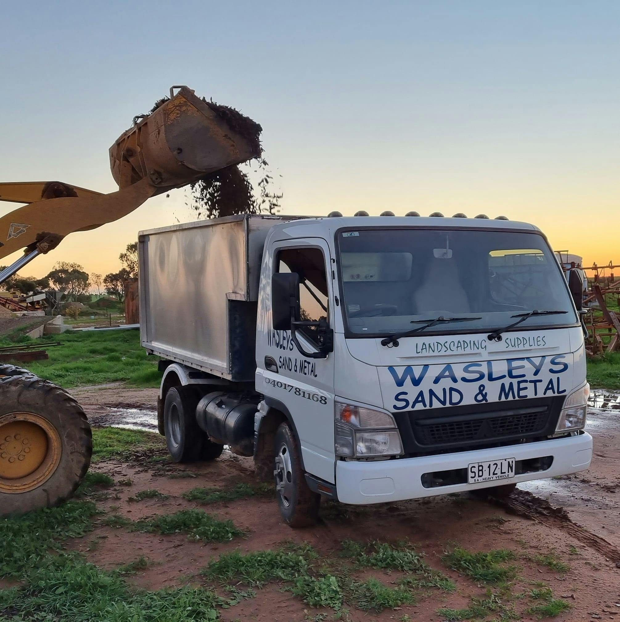 Logo of Wasleys Sand & Metal