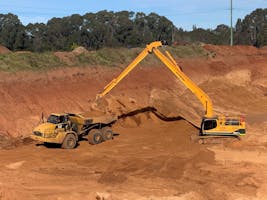 Long Reach Excavator