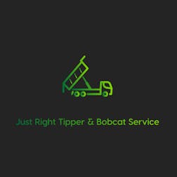 Logo of Justright Tipper and Bobcat Service