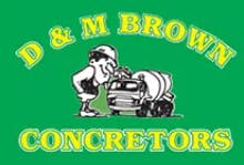 Logo of D & M Concrete Services Pty Limited