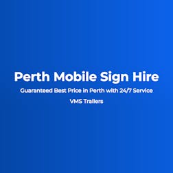 Logo of Perth Mobile VMS Hire