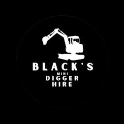 Logo of Black's Mini Digger Hire