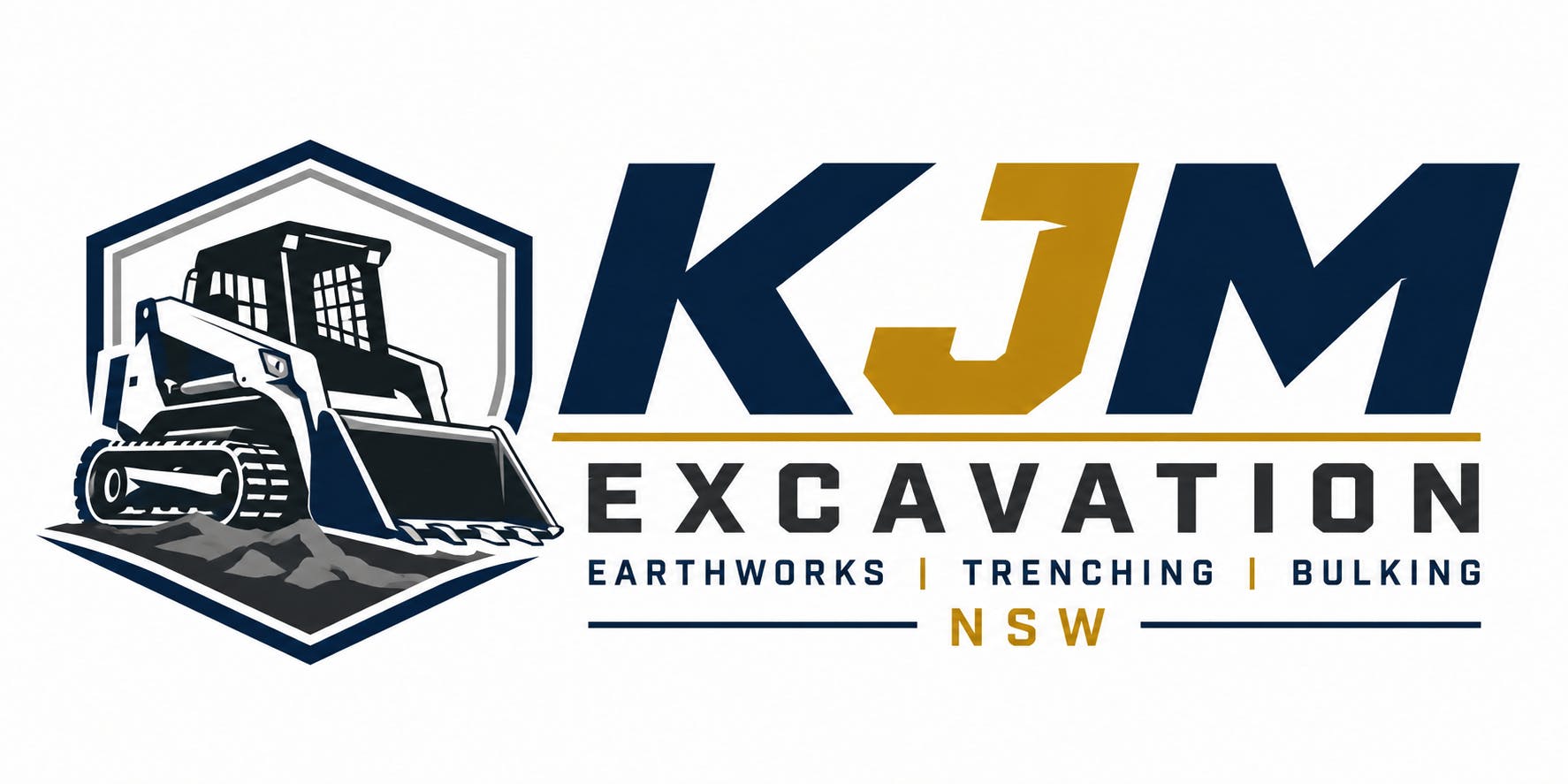 Logo of KJM Excavation
