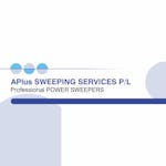 Logo of A Plus Sweeping Services