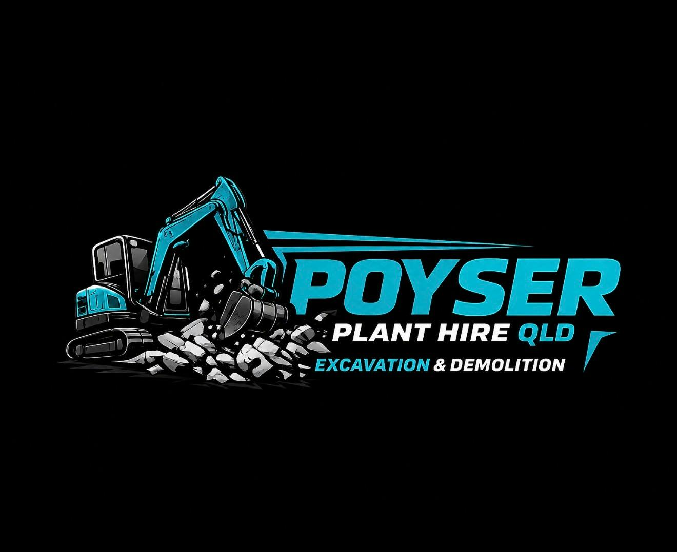 Logo of Poyser plant hire qld