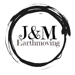 Logo of J&M earthmoving 