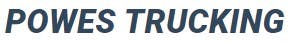 Logo of Powes Trucking
