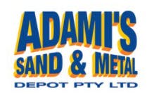 Logo of Adami's Sand & Metal