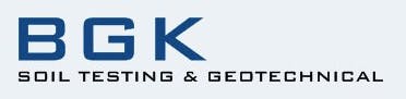 Logo of BGK SOIL TESTING & GEOTECHNICAL