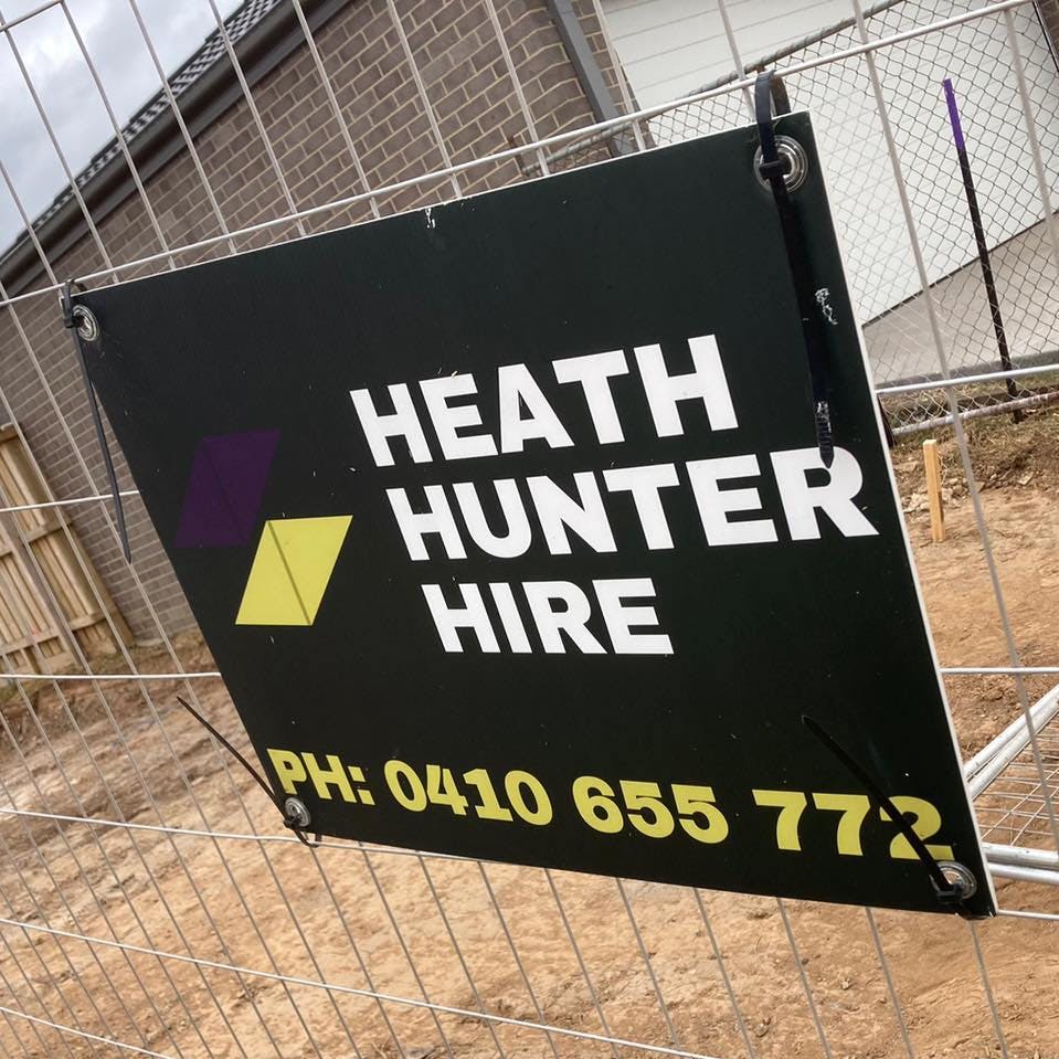 Logo of Heath hunter hire