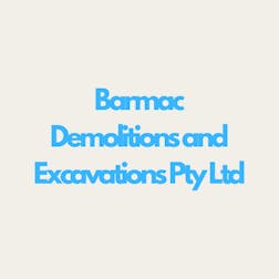 Logo of Barmac Demolitions and Excavations Pty Ltd