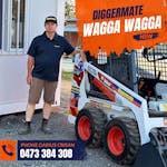 Logo of Diggermate Mini Excavator Hire Wagga Wagga