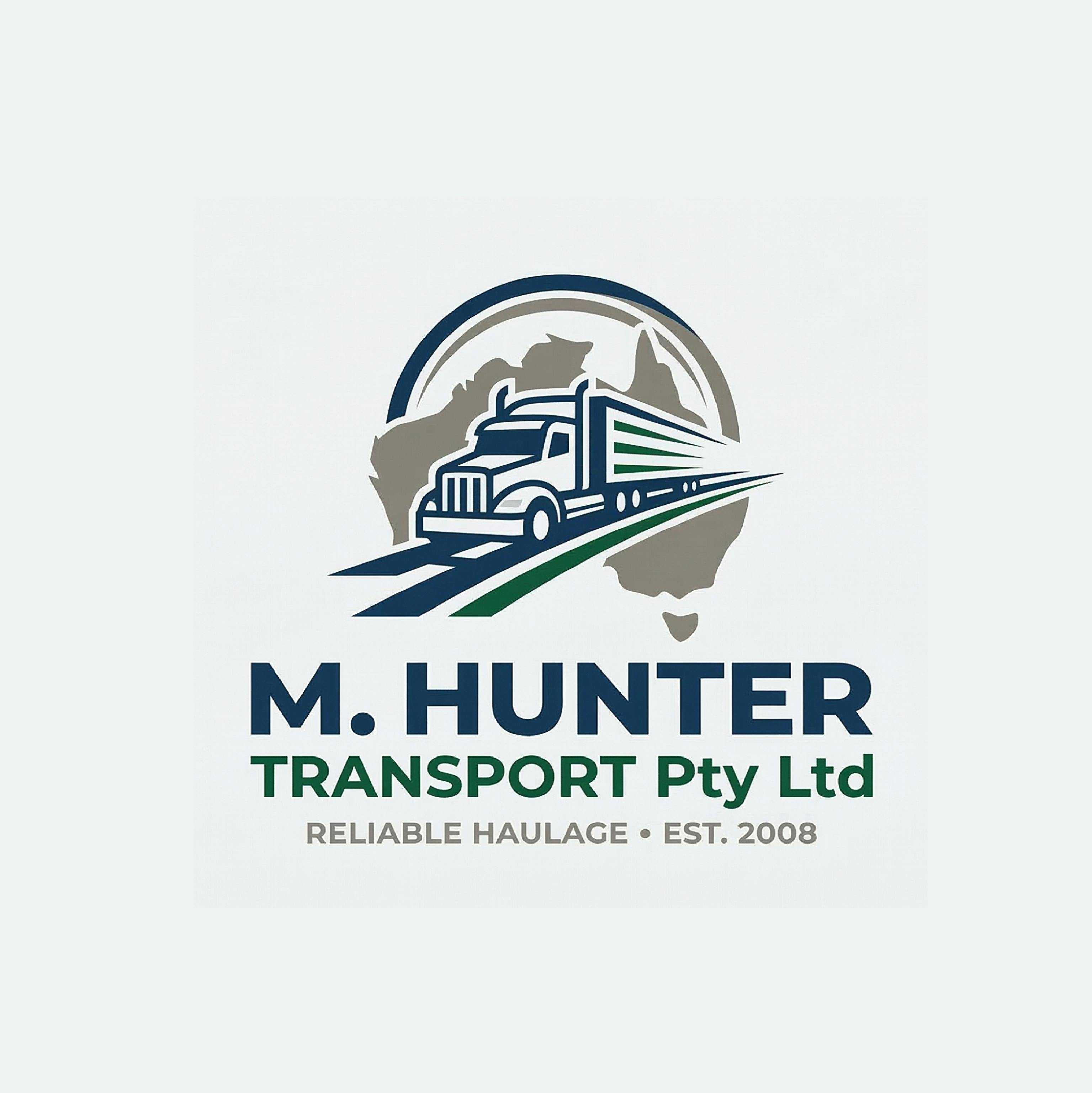 Logo of M. Hunter Transport Pty Ltd
