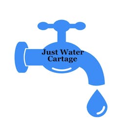 Logo of Just water cartage 
