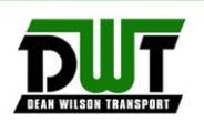 Logo of Dean Wilson Transport