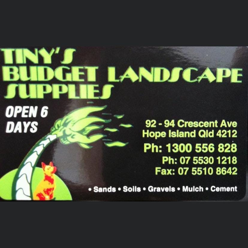 Logo of Tiny's Budget Landscape Supplies