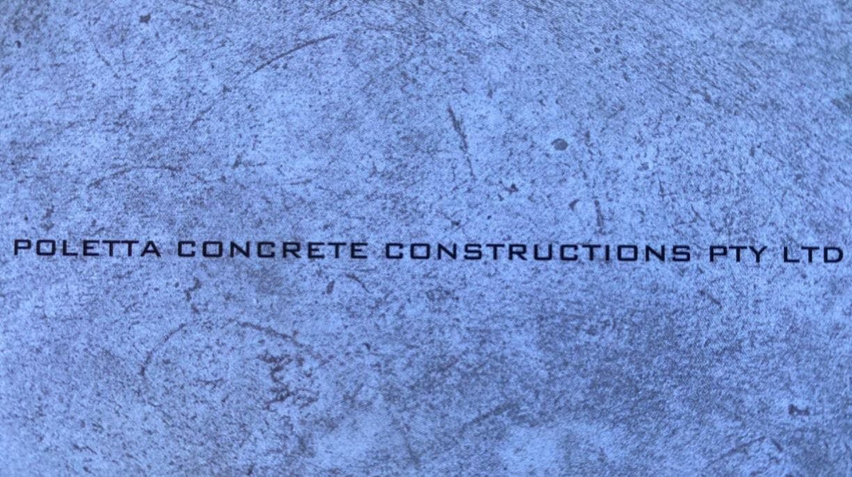 Logo of Poletta Concrete Constructions