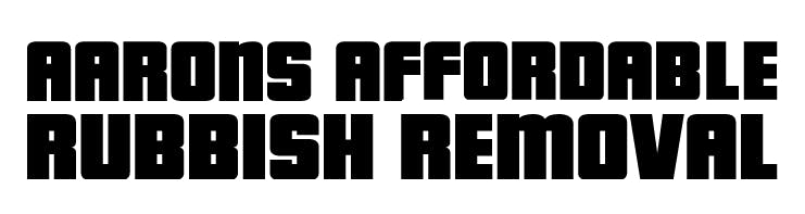 Logo of Aaron's Affordable Rubbish Removal
