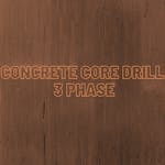 Logo of Concrete Core Drill 3 Phase