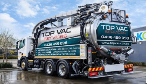 Logo of Top Vac Services Pty Ltd