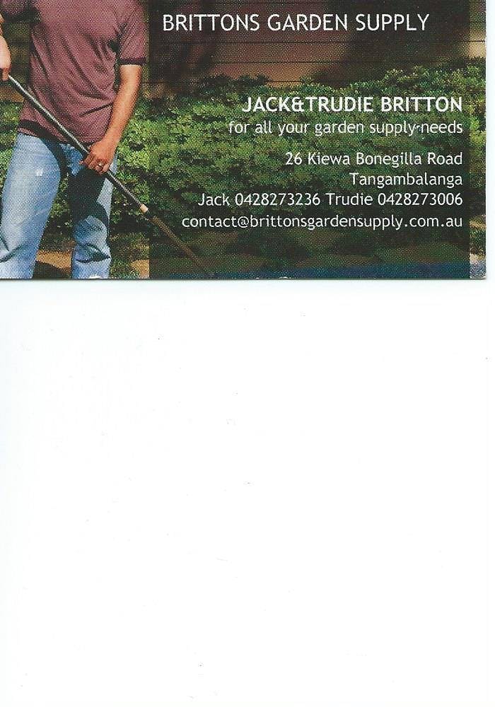 Logo of Britton's Garden Supply