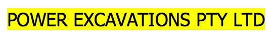 Logo of POWER EXCAVATIONS PTY LTD