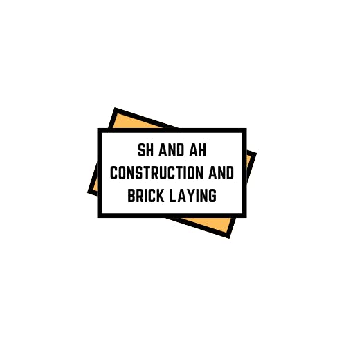 Logo of SH and AH Construction and Brick Laying