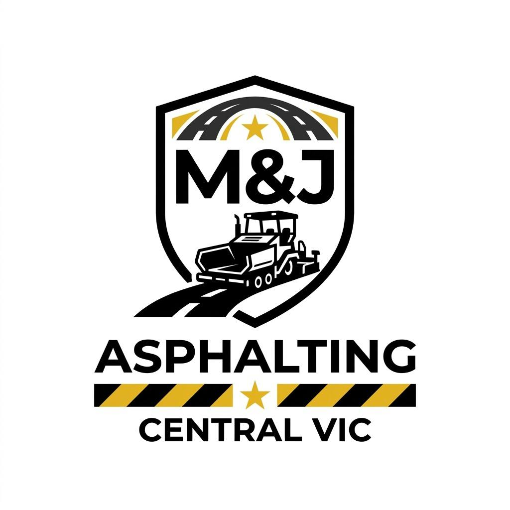 Logo of M&J Asphalting Central Vic