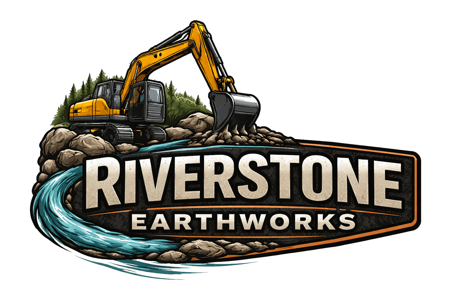 Logo of Riverstone Earthworks