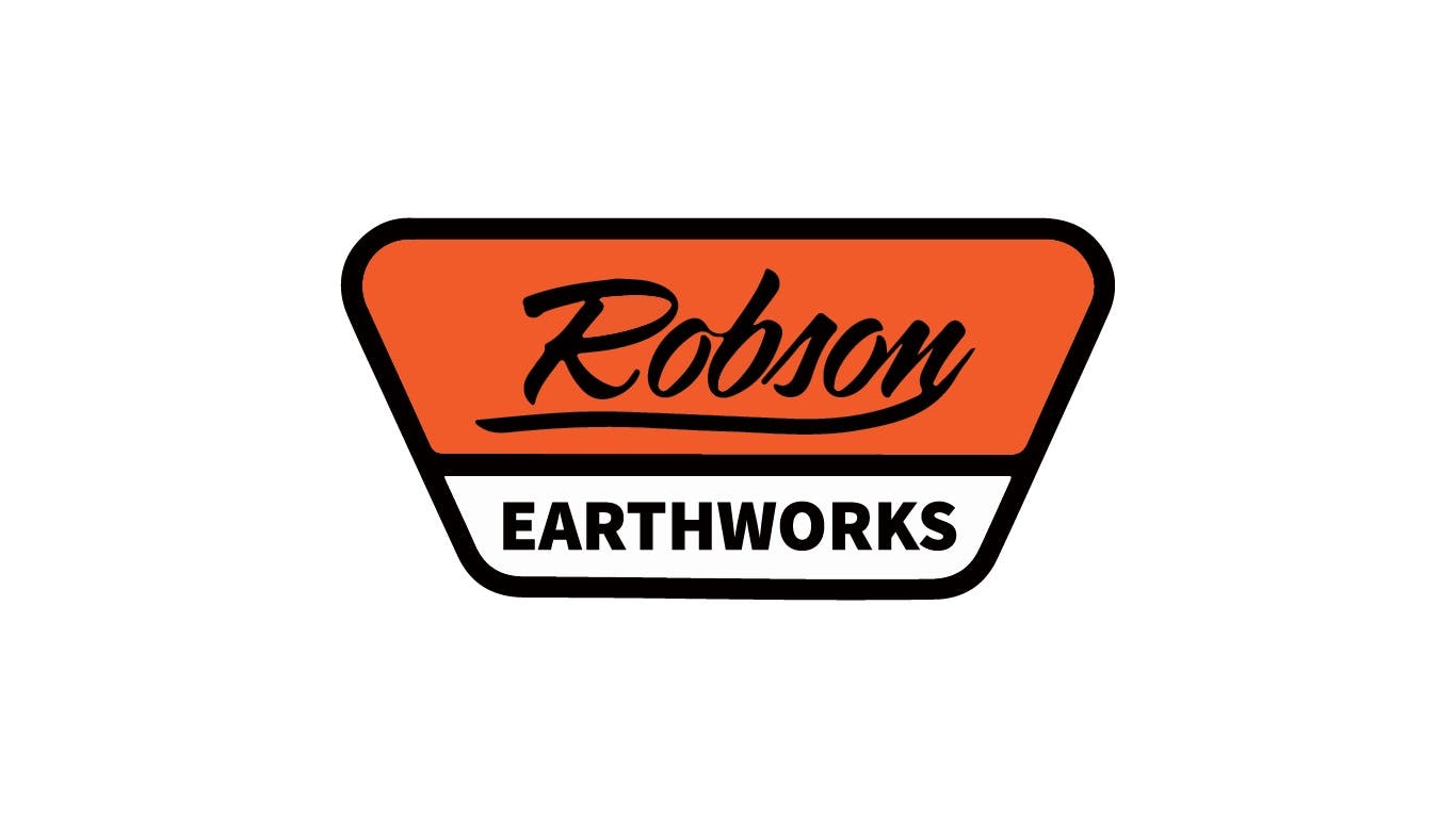 Logo of Robson earthworks