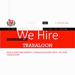 Logo of WE HIRE TRARALGON