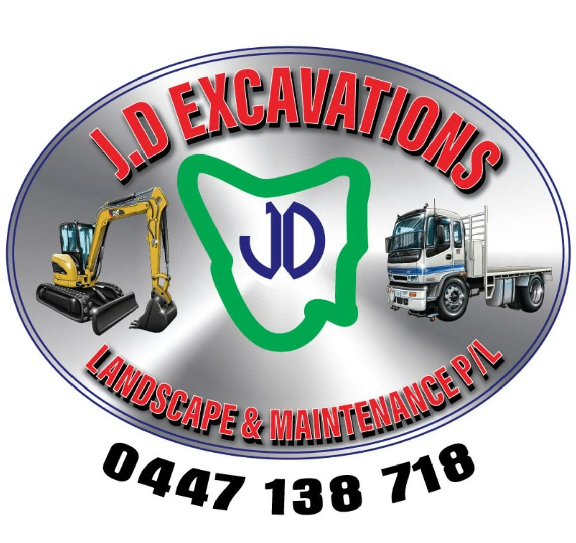 Logo of J.D Excavations ' Landscaping & Maintenance PTY