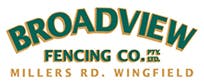 Logo of Broadview Fencing Company PTY. LTD.