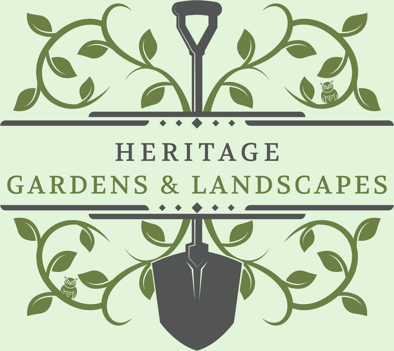Logo of heritage gardens and landscapes