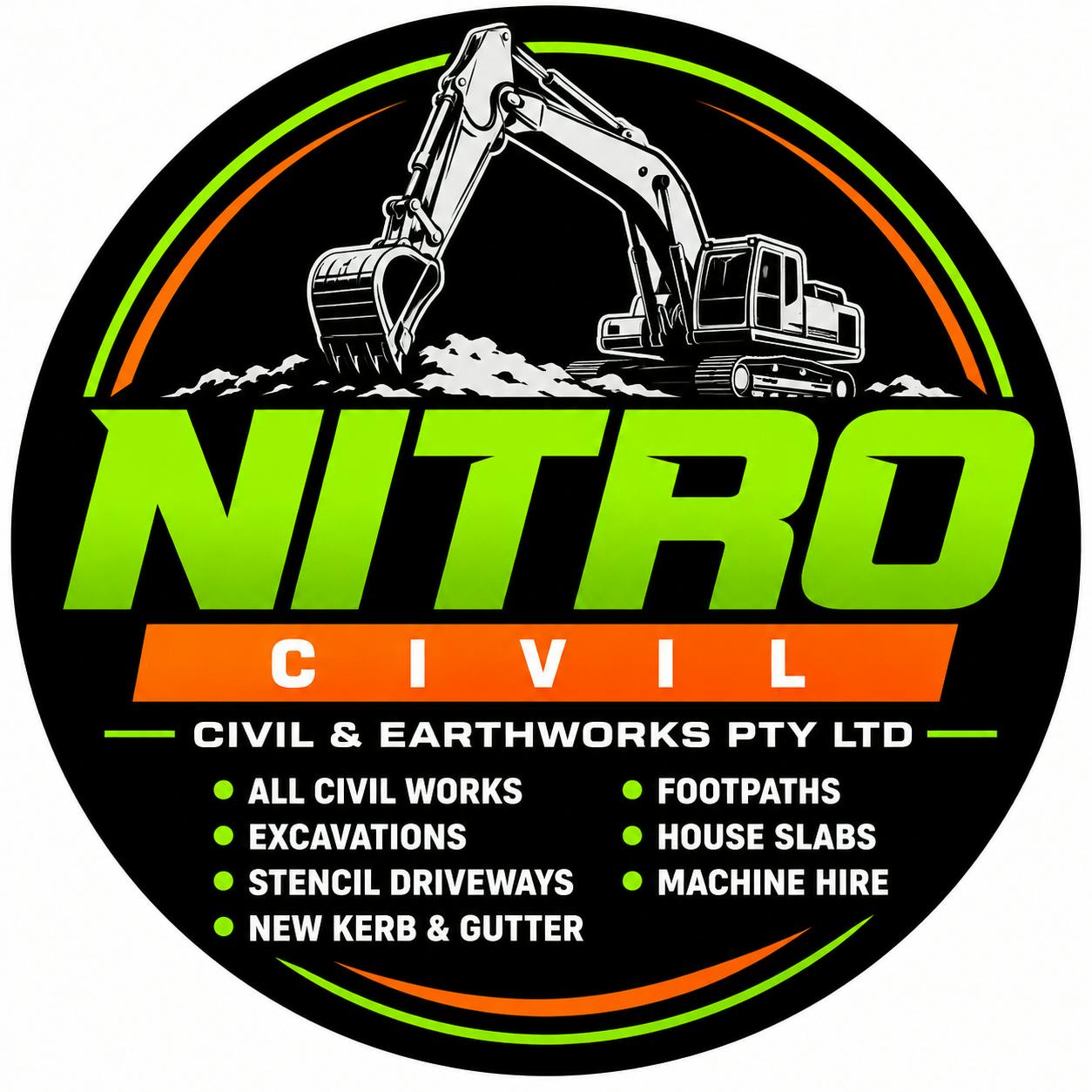 Logo of Nitro Civil & Earthworks Pty Ltd