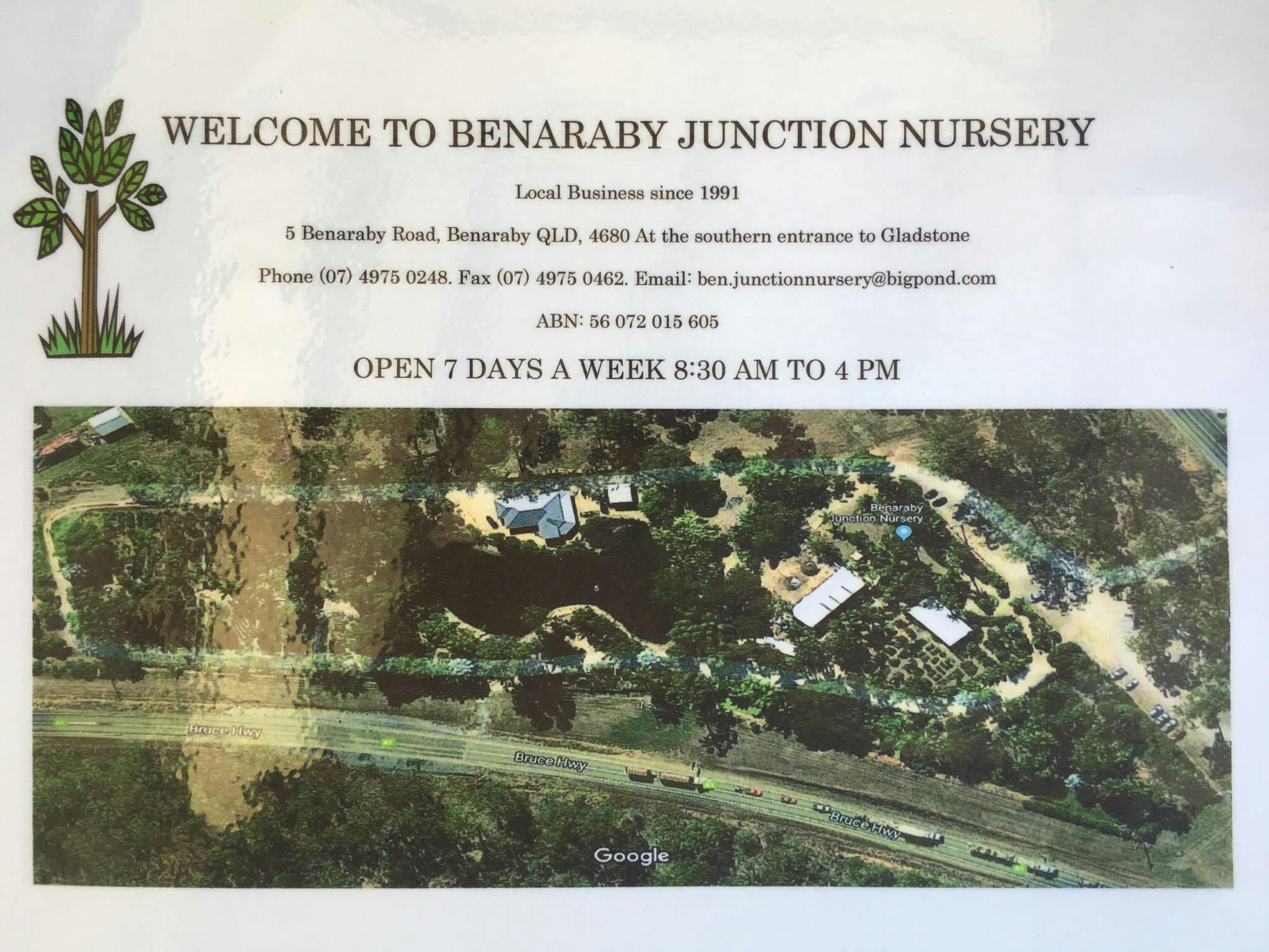 Logo of Benaraby Junction Nursery