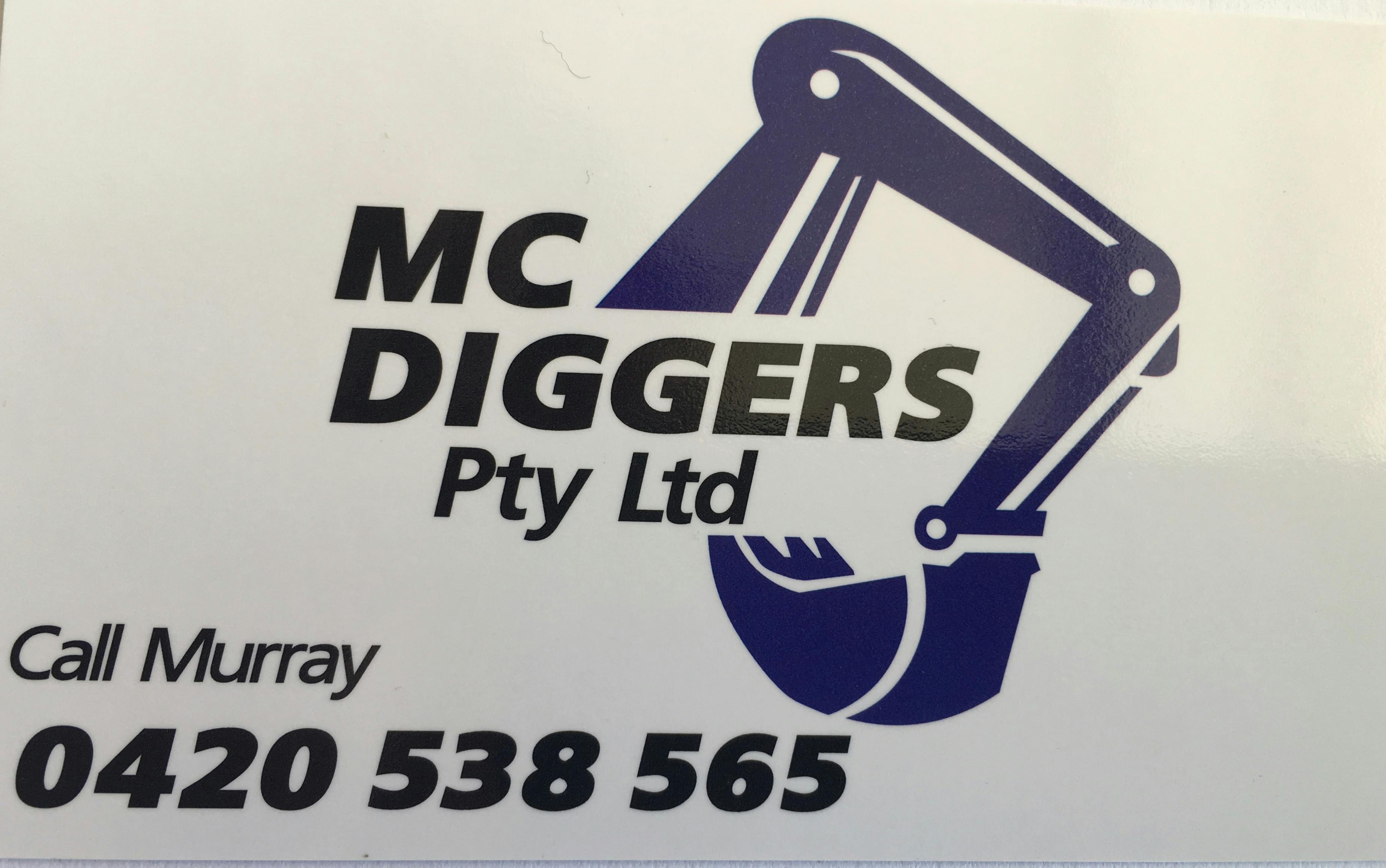 Logo of MC Diggers pty ltd