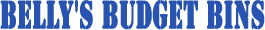Logo of Belly's Budget Bins