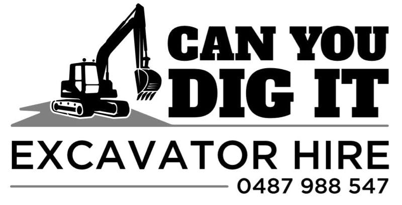 Logo of Can You Dig It Excavator Hire