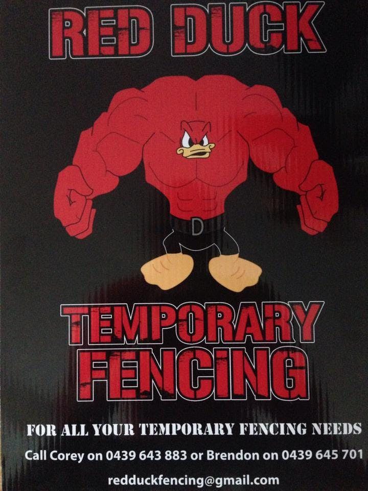 Logo of Red Duck Temporary Fencing