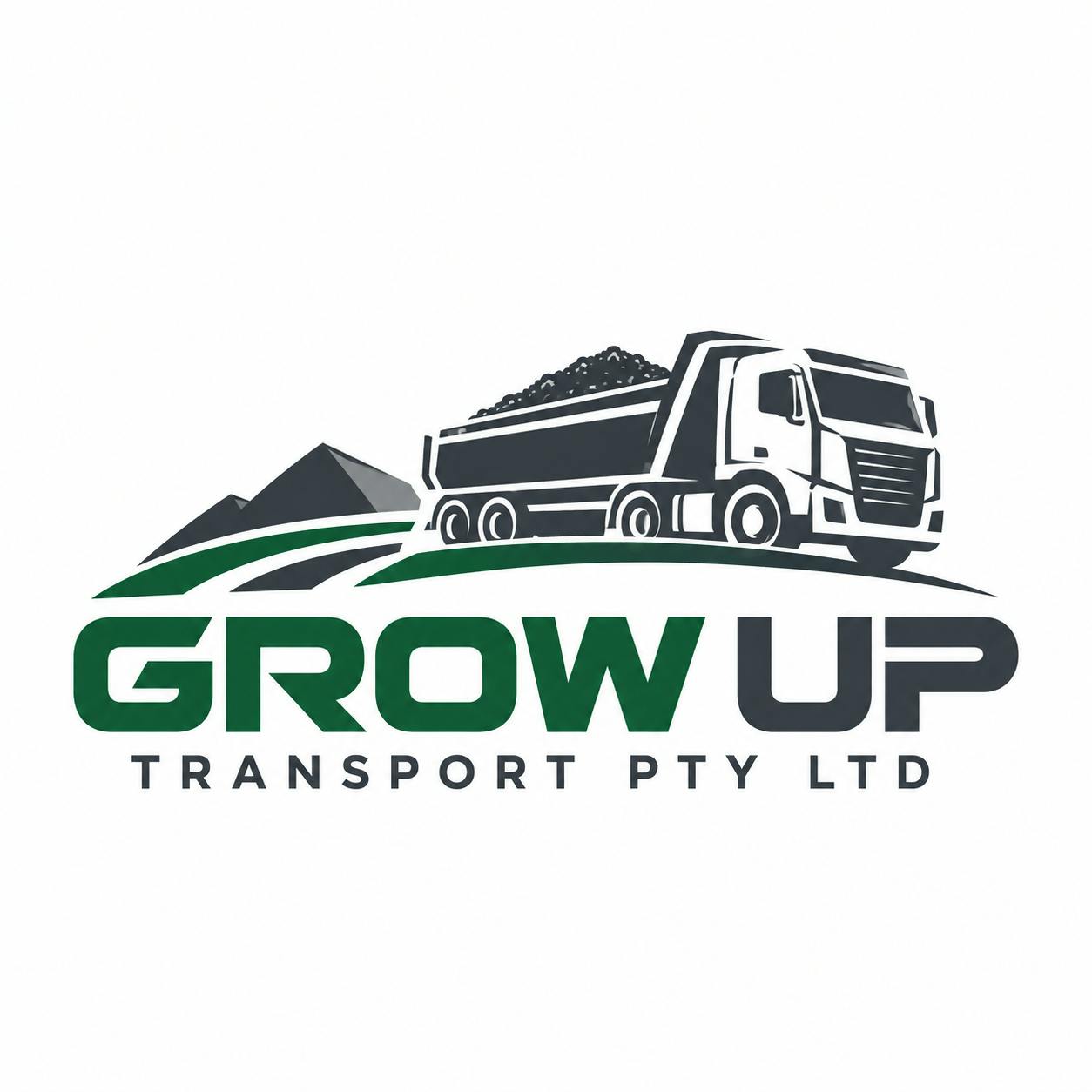 Logo of Grow up transport pty ltd
