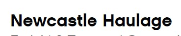 Logo of Newcastle Haulage